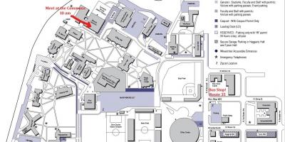 Universitetet i Portland kart